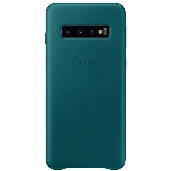 Samsung Cover Pelle Galaxy S10 Verde